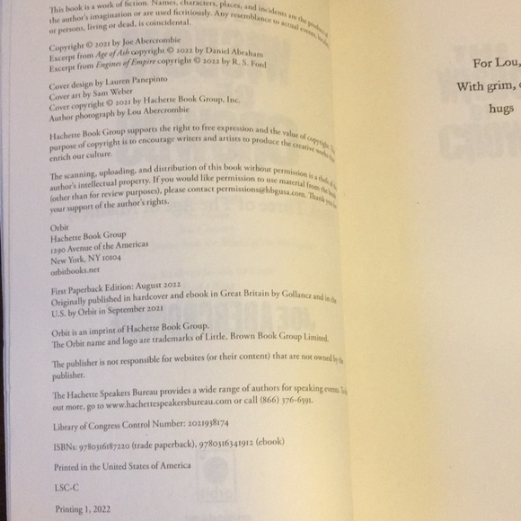 3 The Age of Madness Trilogy by Joe Abercrombie Set of Three Softcover Books - Picture 16 of 16